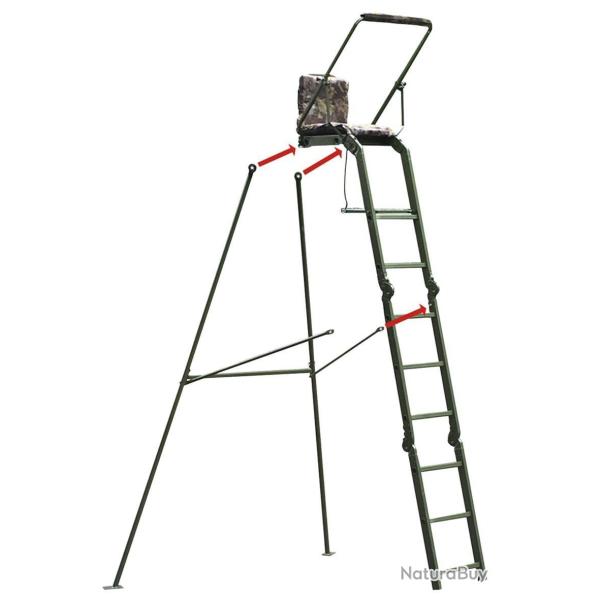 Pieds pour chelle mirador aluminium pliable