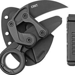 Couteau CRKT Provoke Kinematic Karambit Lame Acier D2 Manche Alu Etui Boltaron CR4042