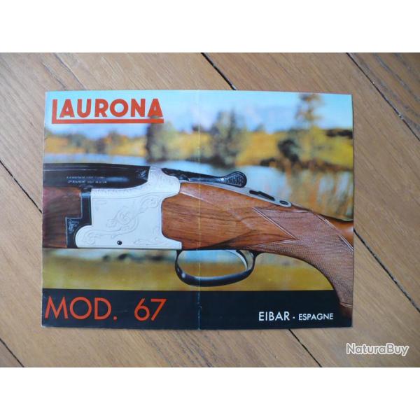 d�pliant Laurona pour pi�ces d�tach�es du mod�le 67