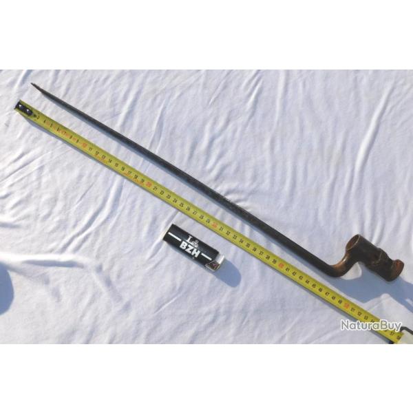 GRANDE BAIONNETTE  DOUILLE 19 SIECLE - MODELE 1847 - FRANCE  -  voir .....