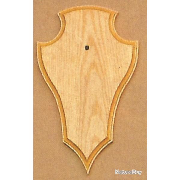 Ecusson en ch�ne pour troph�e couleur clair