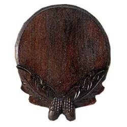 Ecusson sculpt&eacute; AKAH pour sanglier 16 cm