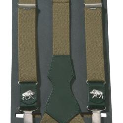 Bretelles motif sanglier