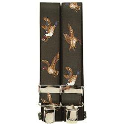 Bretelles de pantalon &agrave; motifs canard