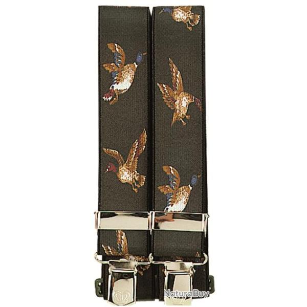 Bretelles de pantalon � motifs canard