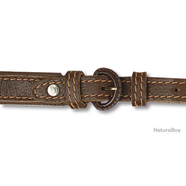 Bretelle pour fusil en cuir d'�lan
