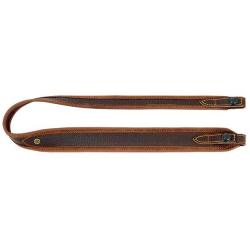 Bretelle pour fusil en cuir de yack