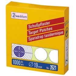 Pastilles auto collantes blanches ZWECKFORM