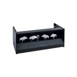 Porte-cibles silhouettes avec 5 cibles