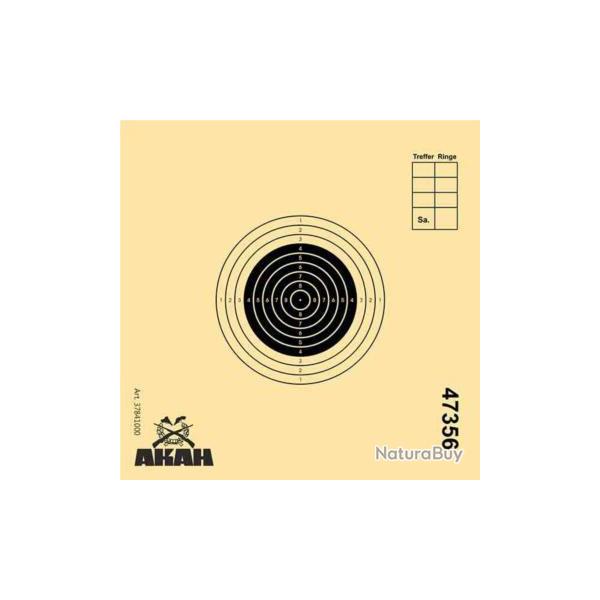 Cible UIT 10x10 cm AKAH