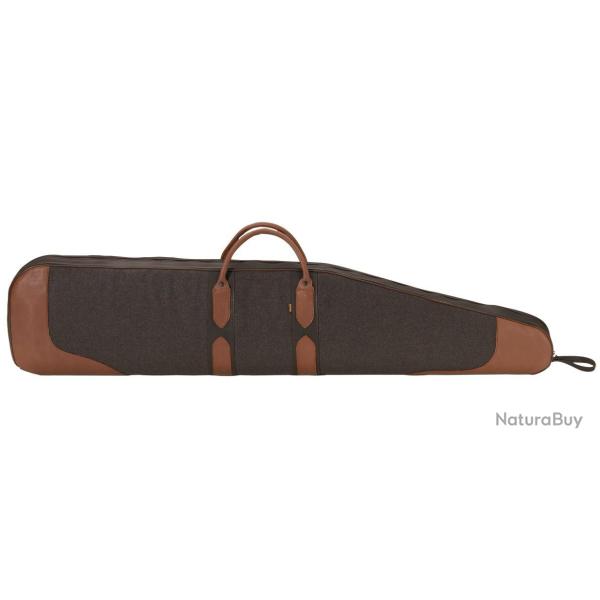 Fourreau AKAH en loden/cuir d'�lan 124 cm