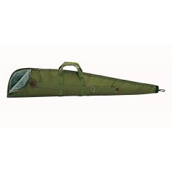Fourreau vert avec fourrure tiss&eacute;e (avec lunette) 128cm