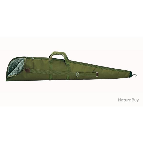 Fourreau vert avec fourrure tiss�e (avec lunette) 128cm