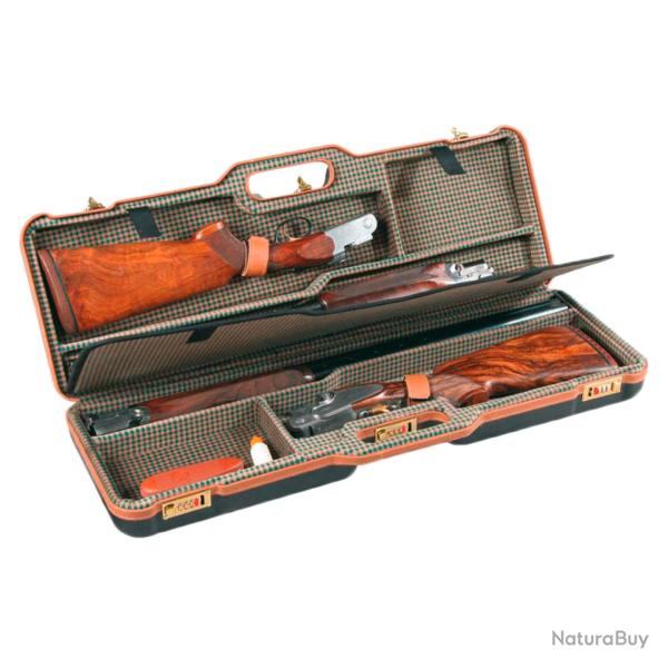 Mallette pour 2 fusils interieur en velour 78x22,5x10 cm