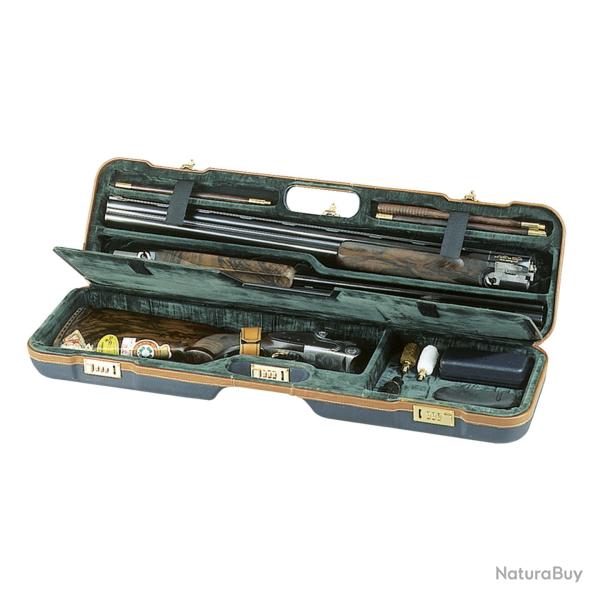 Mallette pour 1 fusil avec 2 canons interieur en velour 78x22,5x10 cm