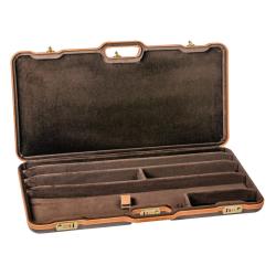 Mallette pour 1 fusil et 2 canons interieur en velour