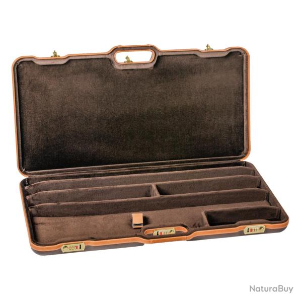 Mallette pour 1 fusil et 2 canons interieur en velour