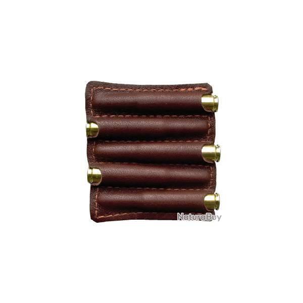 Etui pour cartouches en cuir d'�lan