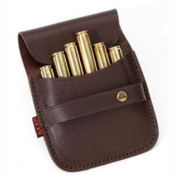 Etui &agrave; cartouches en cuir
