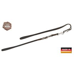 Laisse sp&eacute;ciale AKAH pour chien cousu main 15mm