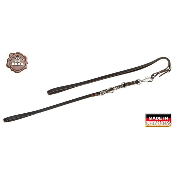 Laisse sp�ciale AKAH pour chien cousu main 15mm