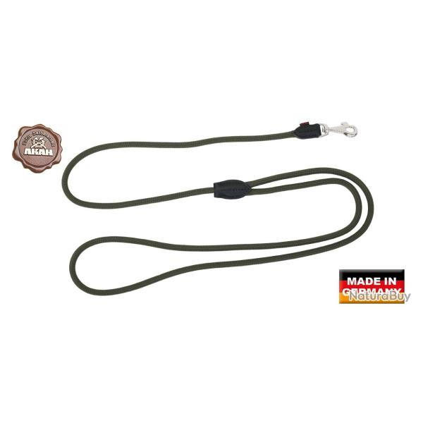 Laisse variable AKAH cousu main en cuir