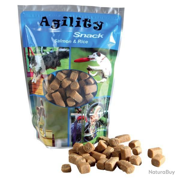 Biscuits pour chien AGILITY Snack saumon et riz