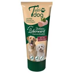 Friandise pour chien au p&acirc;t&eacute; de foie Tubi Dog