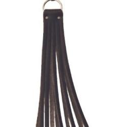 Porte-perdreaux avec 10 lani&egrave;res en cuir naturel