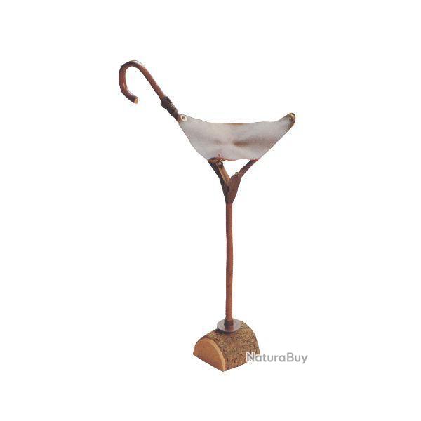 Canne-si�ge en ch�taignier AKAH