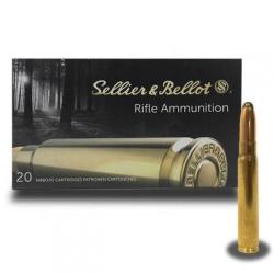Munitions SELLIER BELLOT calibre 9.3x74R Soft Point 285gr - 18.5g x20