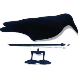 Appelant plastique corbeau Floqu&eacute;