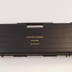 Mallette rigide pour arme d&eacute;mont&eacute;e