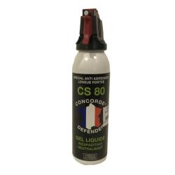 Bombe de d&eacute;fense lacrymog&egrave;nes Gel CS 80 100 ml