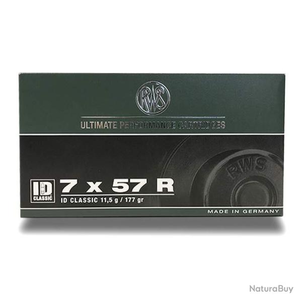 Munitions RWS calibre 7x57R ID Classic 177gr - 11.5g x20