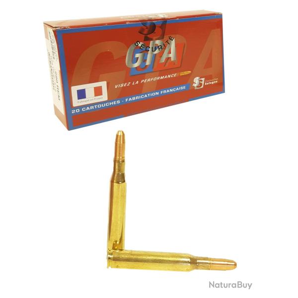 Munitions SOLOGNE calibre 280 Rem GPA 150gr - 9.7g x20