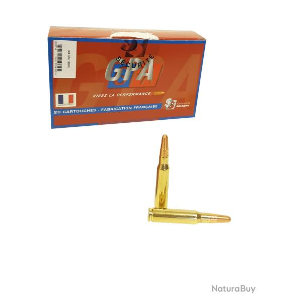 Munitions SOLOGNE calibre 308 Win 180gr - 11.7g x20