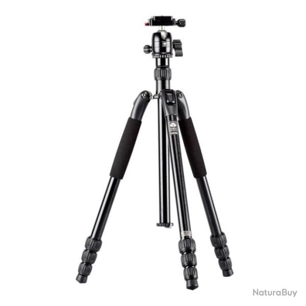 Tr�pied T-004SK en aluminium avec rotule B-00K Sirui