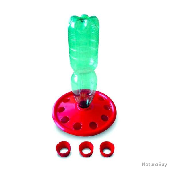 Abreuvoir porte bouteille pour canetons