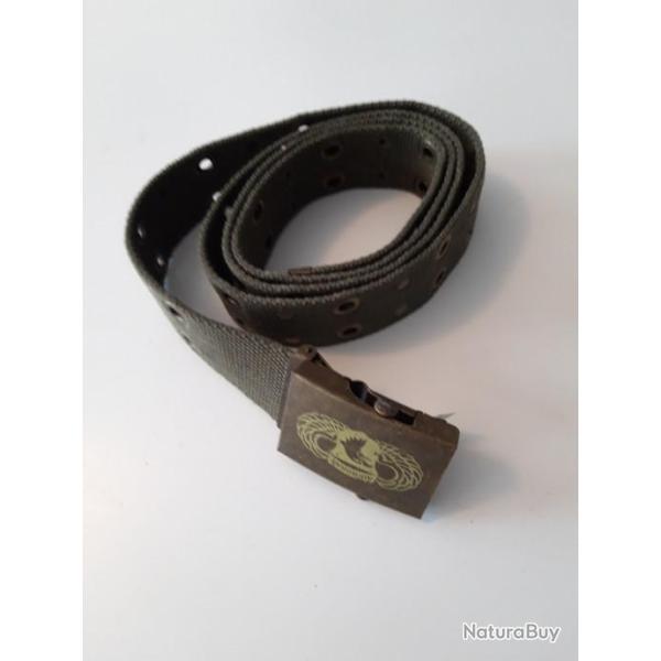 CEINTURE 101 EME AIRBORNE VERT OLIVE