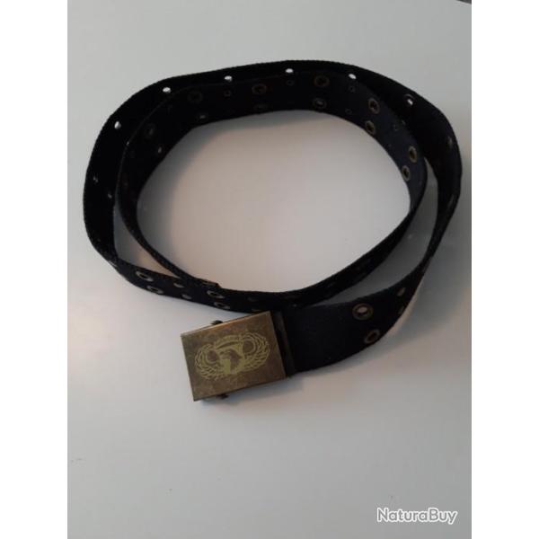 CEINTURE 101 EME AIRBORNE NOIRE