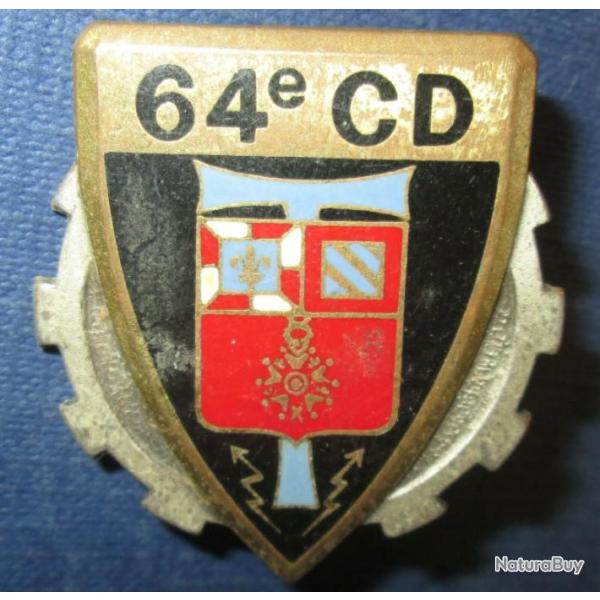 64 Compagnie Divisionnaire, rsine dos guilloch, bolro grav