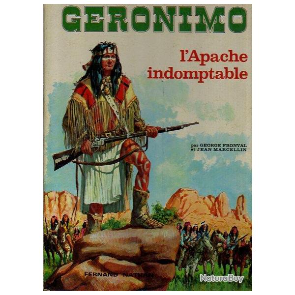 G�ronimo l'apache indomptable. georges fronval et jean marcellin  , ouest am�ricain. western.