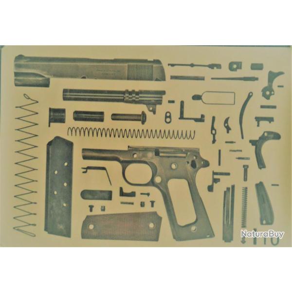 Poster Pistolet 1911 cal 45