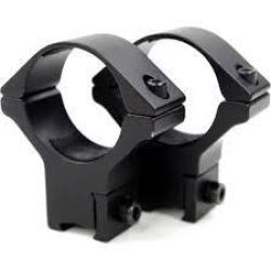 Paire de colliers Hawke - rail de 11mm diam&egrave;tre 25.4mm Montage m&eacute;dium