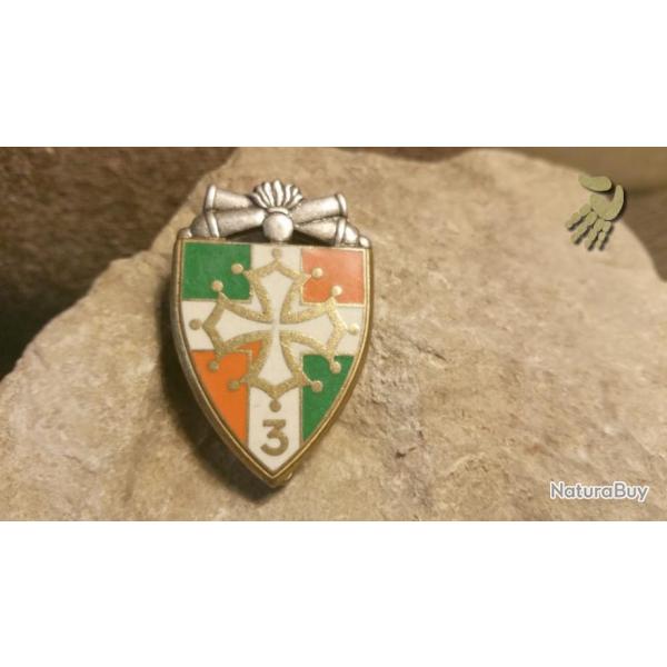 3� R�giment d'artillerie - Fabrication Drago Paris - Occasion bon �tat-Dissous en 1993 4a.