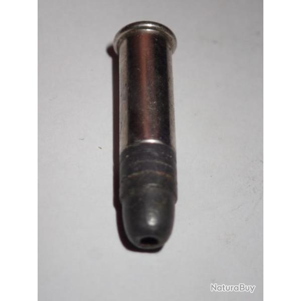 Cartouches en 22LR - R dans �cussion - ogive plomb t�te creuse - etui nickel