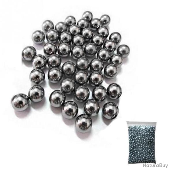 Lot de 100 Billes M�tal 5mm Pour Lance Pierre/Pistolet/Fusil Airsoft Tir Slingshot Gun NEUF