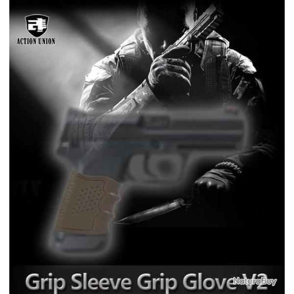 Tactique Airsoft pistolet poigne en caoutchouc - LIVRAISON GRATUITE !!