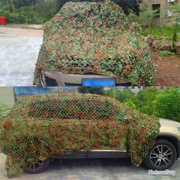 Filet de Camouflage  extrieur rsistant  la pourriture 5m par 1.5m - LIVRAISON GRATUITE !!